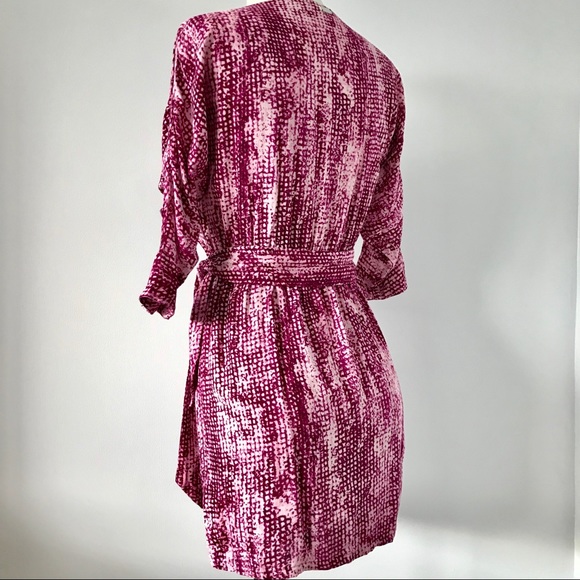 G By Guess purple and pink arm cutouts mini dress - Picture 5 of 8